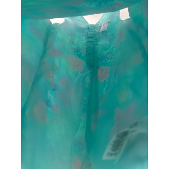 Tommy Bahama Girls Printed Cotton Shift Dress sz 7 - Picture 5 of 7